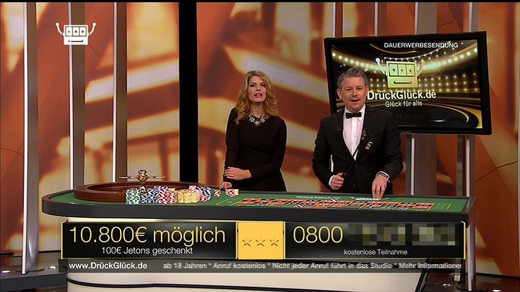 DrückGlück Casino Sendung auf Sport1